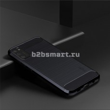 Чехол Samsung A02S 2020 карбон черный