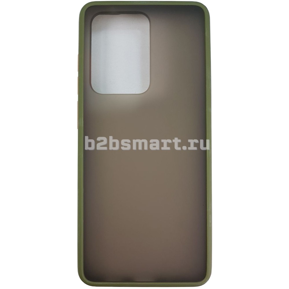 Чехол Samsung S20 Plus оливковая (S11)