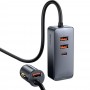 АЗУ Baseus CCBT-B0G (черный; 3*USB/1*Type-C; 120W; QC 3.0/PD; кабель: нет; 1.5 м)