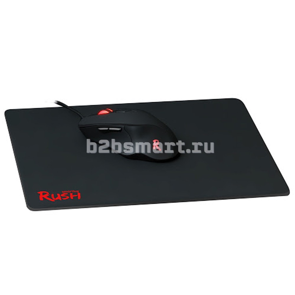 Мышь SmartBuy SBM-730G-K игровая черная + коврик