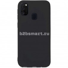 Чехол Samsung A21S 2020 New Матовый черный