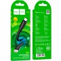 Кабель USB - Type-C Hoco X84 (черный; 1 м; 3000 mA; ПВХ)