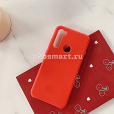 Чехол Samsung A21 2020 Silicone Cover красная