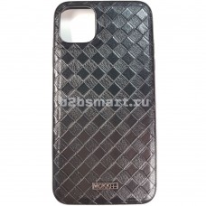 Крышка Apple iPhone 11 Pro Max Mokka Woven черная