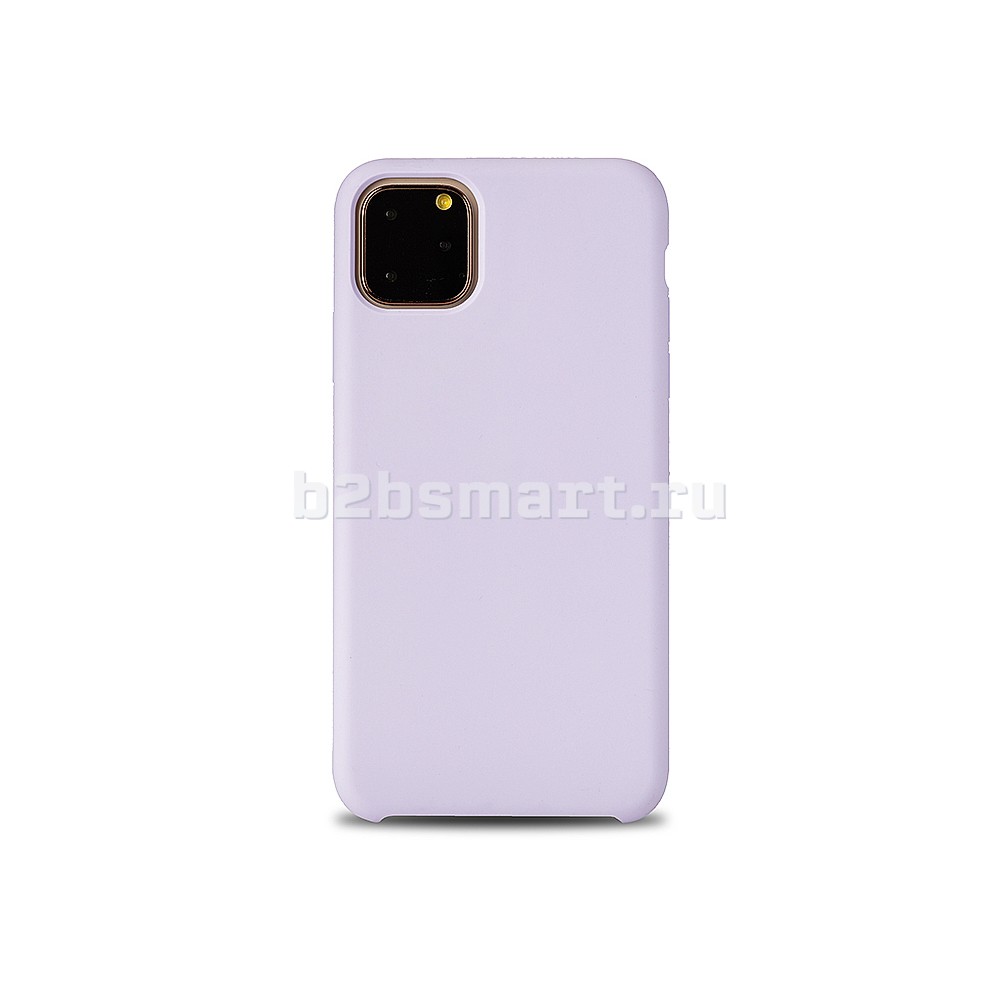Чехол Apple iPhone 12-ProMax Silicone Case CL2 №62 лиловая