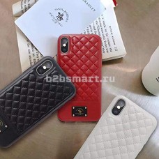 Чехол Apple iPhone XS Max Polo Bradley красная