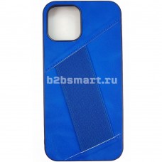 Чехол Apple iPhone 12-ProMax Kajsa Elastic синяя