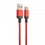 Кабель USB - Type-C Hoco X14 (красный; 1 м; 2000 mA; Ткань)