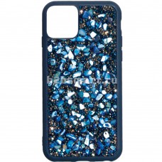 Чехол Apple iPhone 12-Mini Bling World Circle синяя