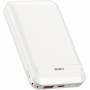 Power Bank 10000 mAh Wiwu Snap Cube (белый; 1U+1C; QC 3.0/PD; Qi 15W; 22.5W)