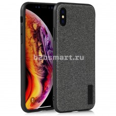 Чехол Apple iPhone XS Max Memumi Invar серый