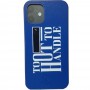 Крышка Apple iPhone 12-Mini Polo Egan синяя