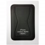 Чехол бумажник Apple iPhone Wallet MagSafe + подставка черный