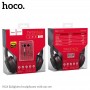 Наушники с оголовьем Hoco W24 черно - красная