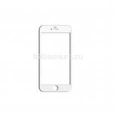 Защитное стекло Apple iPhone 6 3D белое