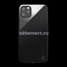Чехол Apple iPhone 11 Pro Max Kajsa Carbon черная