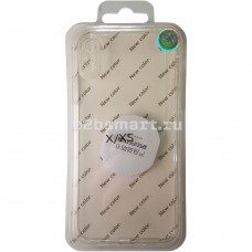 Чехол Apple iPhone X New color прозрачный