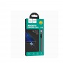 Кабель USB - Type-C Hoco U76 (черный; 1.2 м; 2000 mA; Ткань)