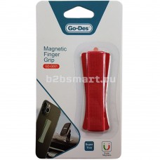 Держатель для телефона Finger Grip Go-Des GD-G001 красный