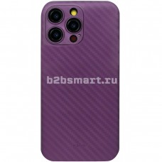 Чехол Apple iPhone 14 Pro Max K-DOO AIR Carbon фиолетовая