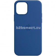 Чехол Apple iPhone 13 Silicone Case CL2 №3 синяя