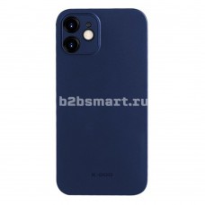 Чехол Apple iPhone 12-ProMax K-DOO AIR Skin синяя