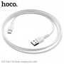 Кабель USB - Type-C Hoco X33 (белый; 1 м; 5000 mA; ПВХ)