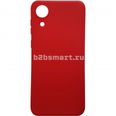 Чехол Samsung A03 Core 2021 New Матовый красный