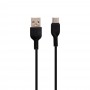 Кабель USB - Type-C Hoco X20 (черный; 3 м; 2000 mA; ПВХ)