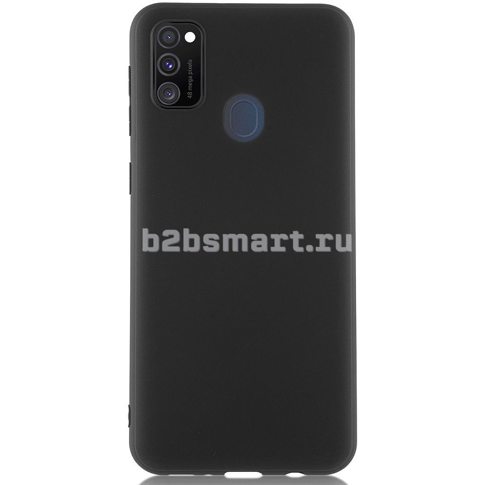 Чехол Samsung M21 2020 New Матовый черный