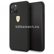 Чехол Apple iPhone 11 Pro Ferrari silicone черная