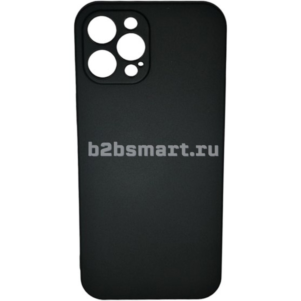 Чехол Apple iPhone 12-ProMax New color черный