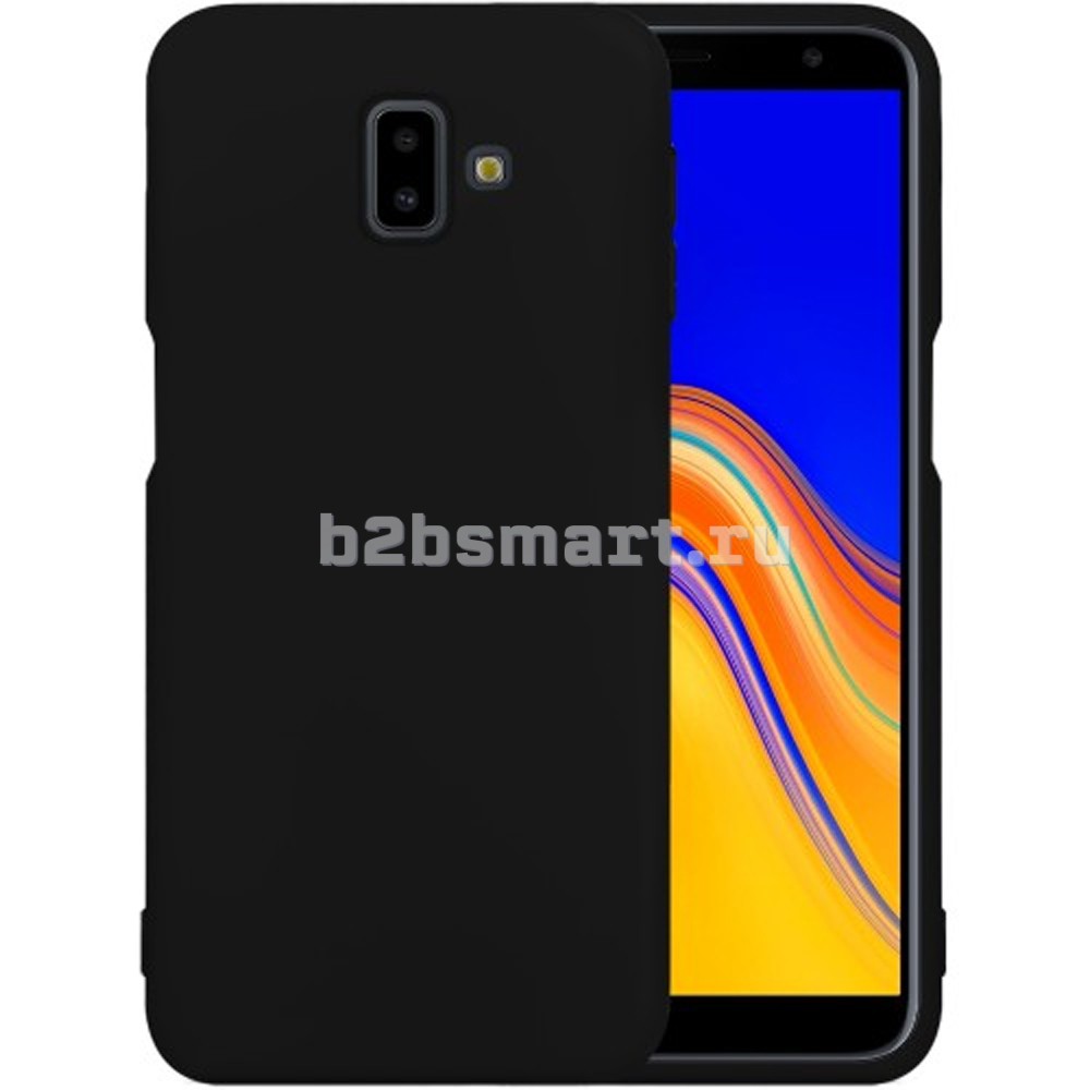 Чехол Samsung J610 J6 Plus 2018 Акрил черный