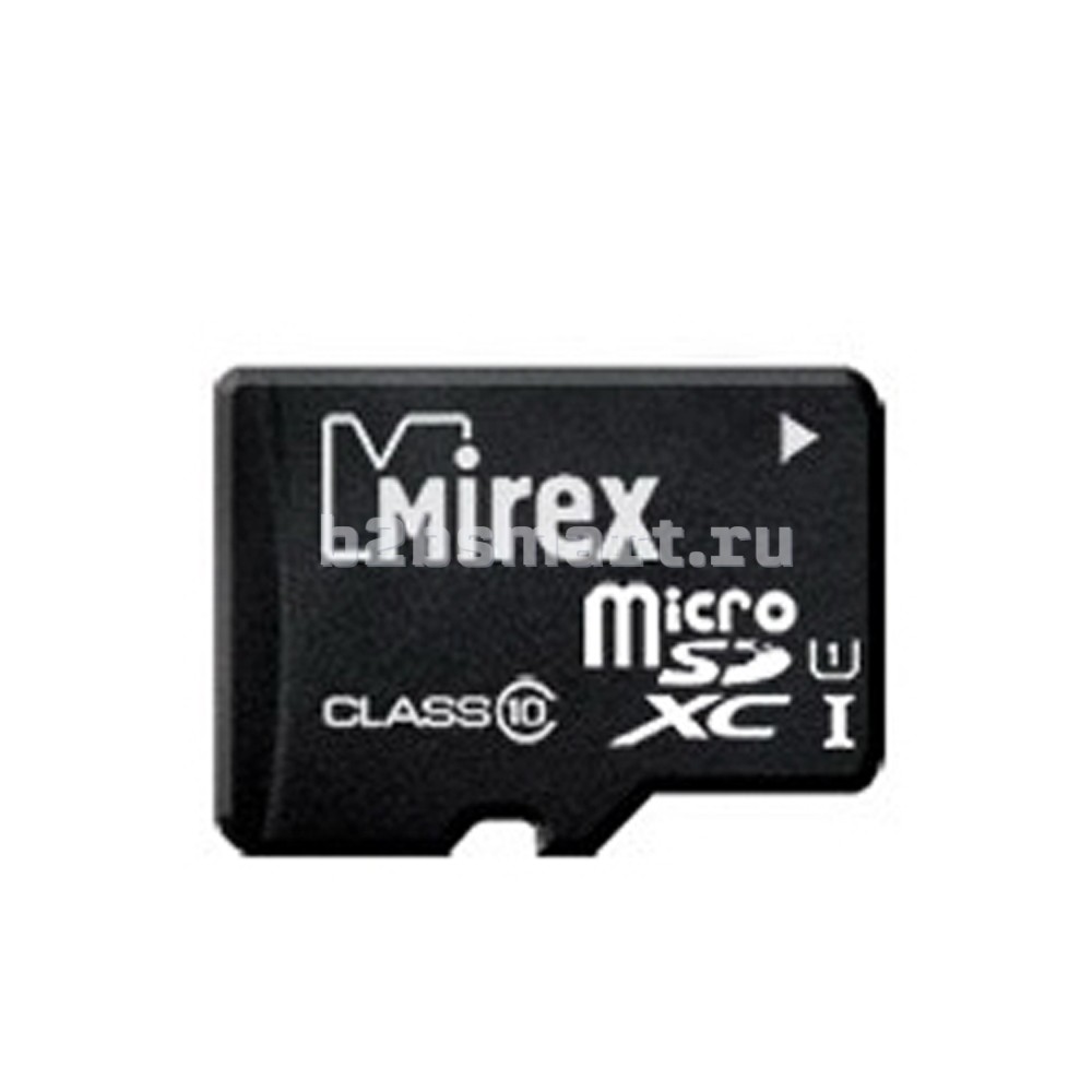 Карта памяти MicroSDXC 128GB Mirex Class 10 UHS-I (без адаптера)