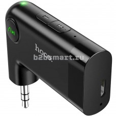 Bluetooth-адаптер Jack 3.5 - AUX Hoco E53 черный