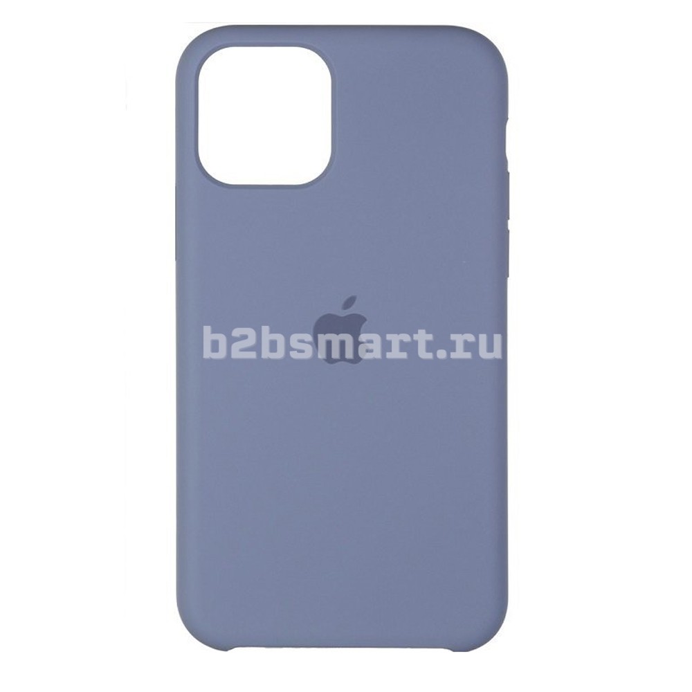 Чехол Apple iPhone 12-ProMax Silicone Case CL2 №68 серо-фиолетовый оттенок