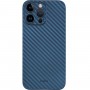 Чехол Apple iPhone 15 Pro Max K-DOO AIR Carbon синяя