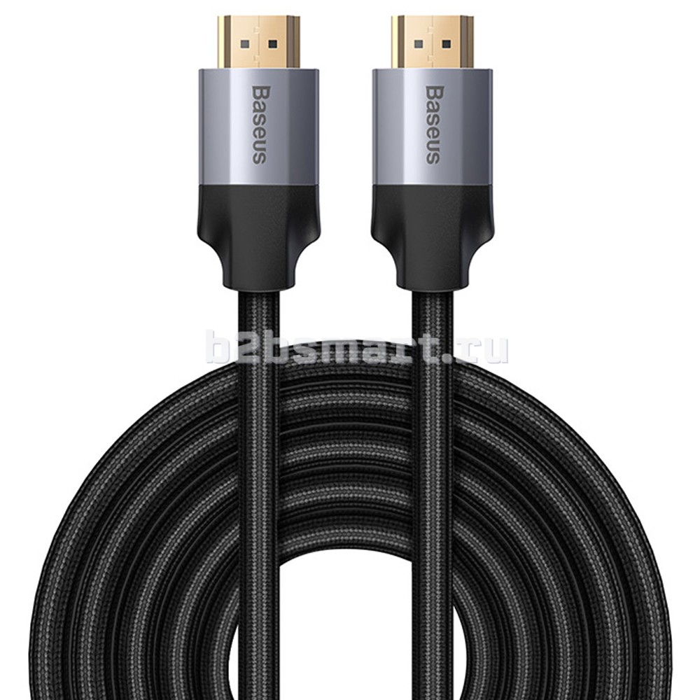 HDMI-кабель на HDMI Baseus CAKSX-E0G 4K серый 5 м