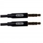Аудио-кабель 3.5" на 3.5" AUX Go-Des GAC-227 черный 1 м