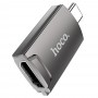 Переходник HDMI - Type-C Hoco UA19 серый