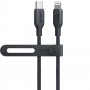 Кабель USB-C - L Anker 541 (0.9 м; био-пластик; черный)