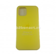 Чехол Apple iPhone 12-Mini Silicone Case CL2 №32 транспортная желтая