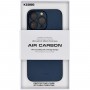 Чехол Apple iPhone 15 Pro Max K-DOO AIR Carbon синяя