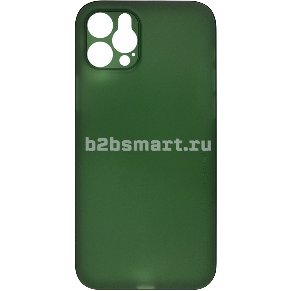 Чехол Apple iPhone 12-ProMax Memumi PP зеленая