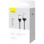 Кабель USB-A - C Baseus Coolplay (1 м; 6A; TPE; черный)