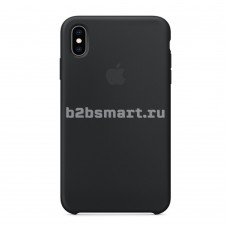 Чехол Apple iPhone XS Max Silicone Cover черный