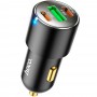 АЗУ Hoco NZ6 (черный; 1U+2C; 45W; QC 3.0/PD; кабель: нет)