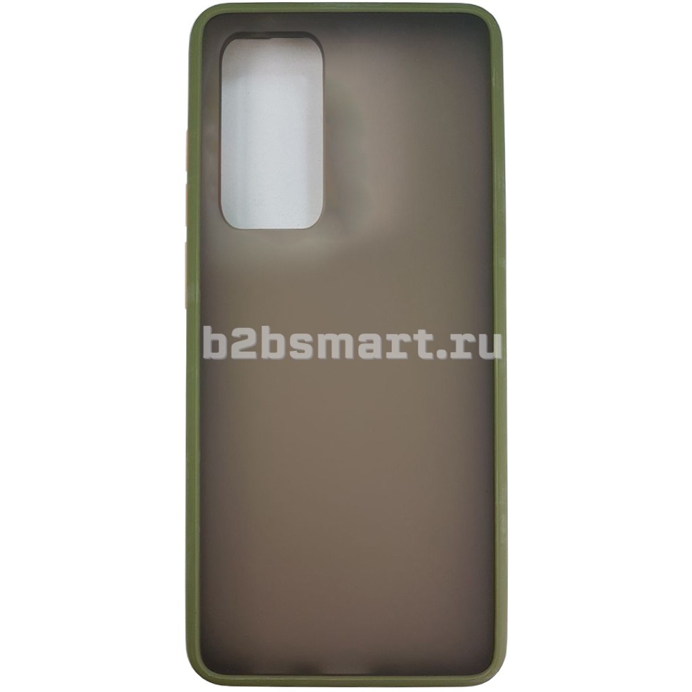 Чехол Samsung S20 оливковая (S11)
