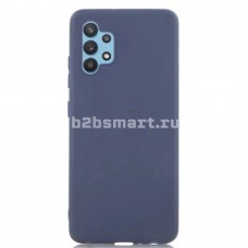 Чехол Samsung A32 2021 New Матовый синий