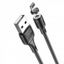 Кабель USB - Lightning Hoco X52 (черный; 1.2 м; 2400 mA; ПВХ)